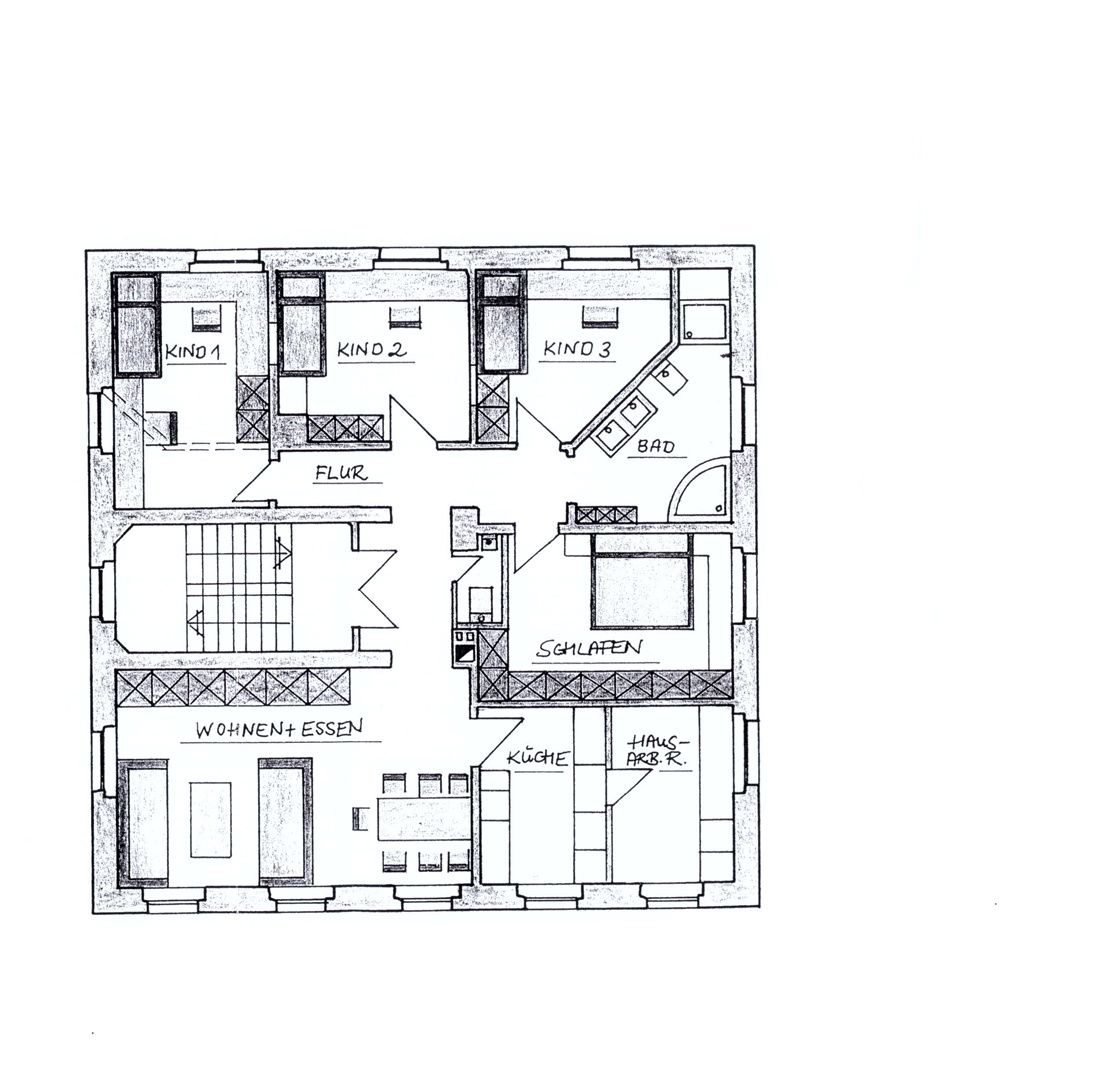 grundriss 1. obergeschoss - Oliver Reifferscheid - Immobilienmakler Darmstadt