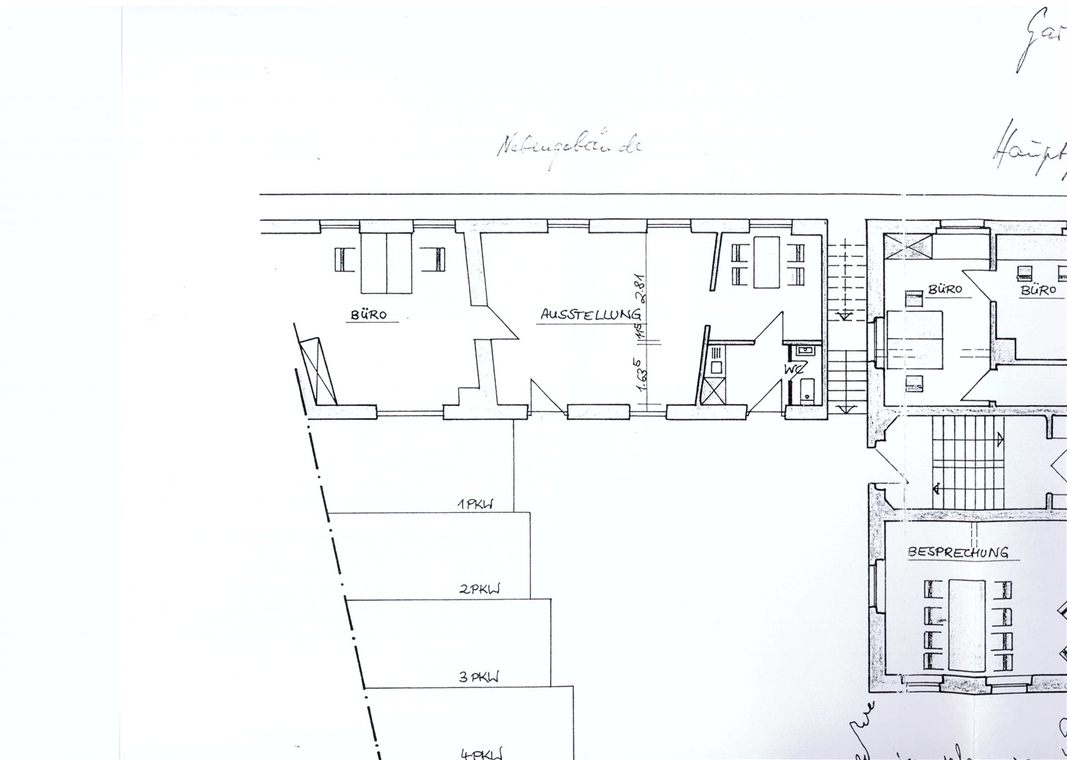 grundriss nebengebäude - Oliver Reifferscheid - Immobilienmakler Darmstadt