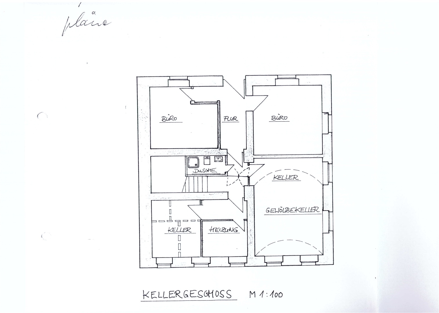 grundriss gartengeschoss - Oliver Reifferscheid - Immobilienmakler Darmstadt