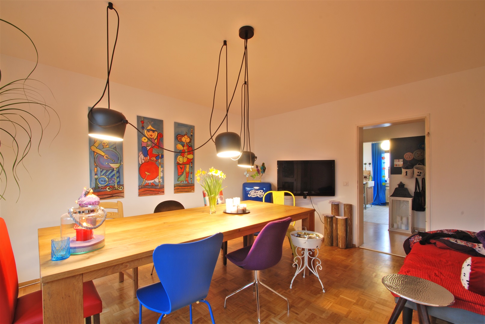 Echtholzparkett im Wohnzimmer - Oliver Reifferscheid - Immobilienmakler Darmstadt