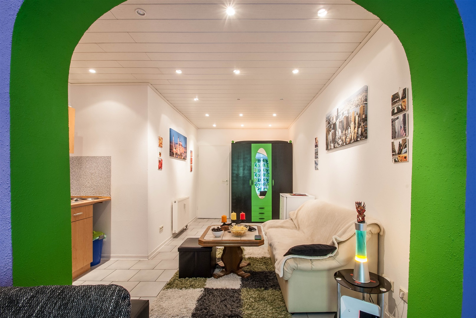 1,5 Zimmerwohnung mit bedacht gestaltet, um den Raum optimal auszunutzen - Oliver Reifferscheid - Immobilienmakler Darmstadt