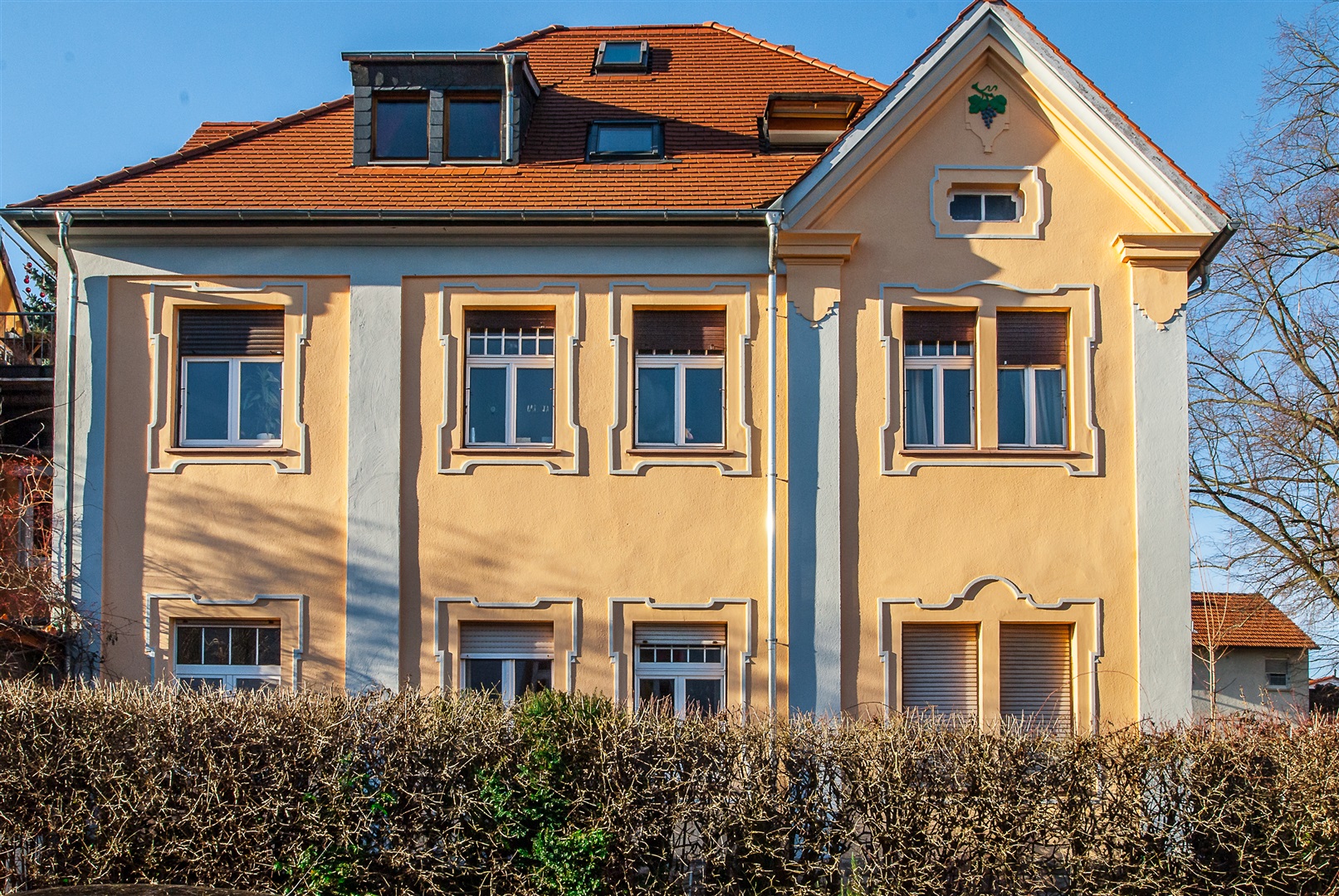Schöne, historische Fassade - Oliver Reifferscheid - Immobilienmakler Darmstadt