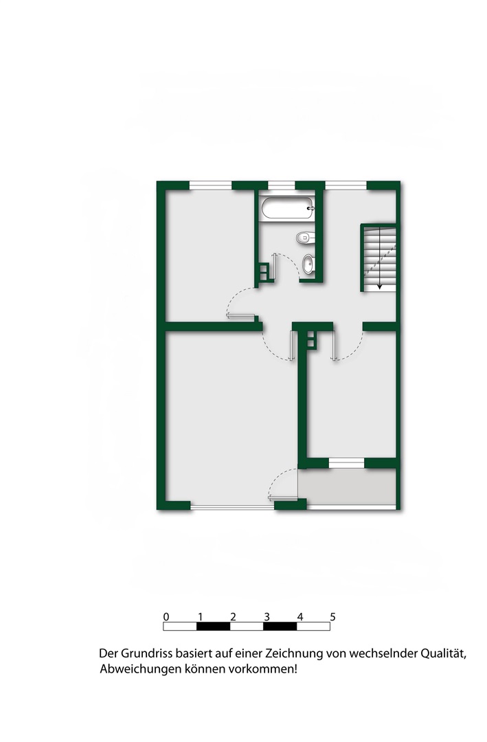 Grundriss 1. Obergeschoss - Oliver Reifferscheid - Immobilienmakler Darmstadt