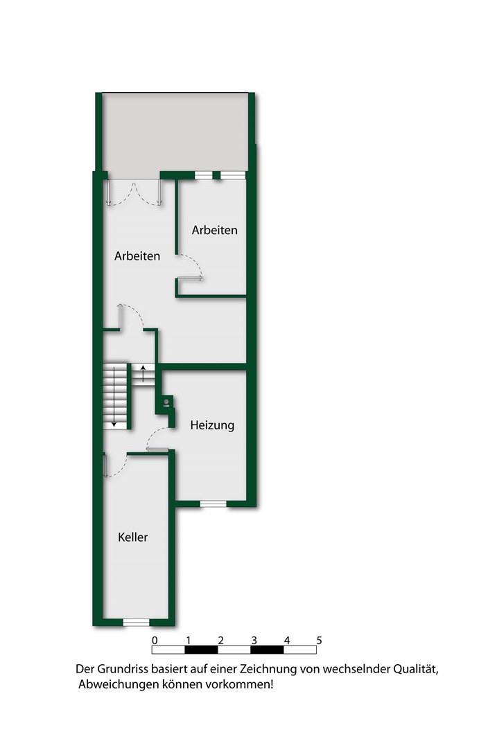 Grundriss Gartengeschoss - Oliver Reifferscheid - Immobilienmakler Darmstadt