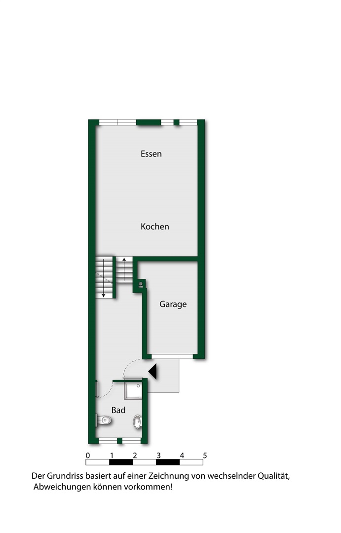 Grundriss Erdgeschoß - Oliver Reifferscheid - Immobilienmakler Darmstadt