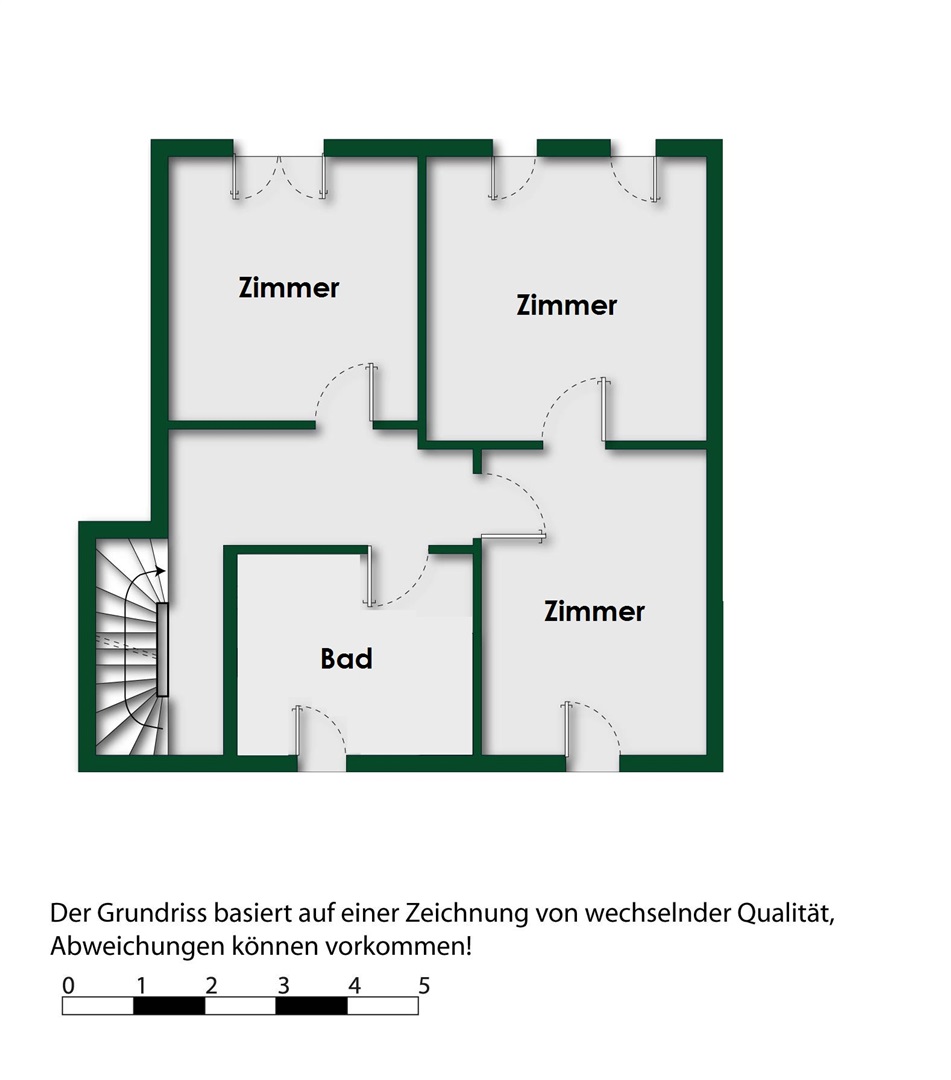 Grundriss Dachgeschoss - Oliver Reifferscheid - Immobilienmakler Darmstadt