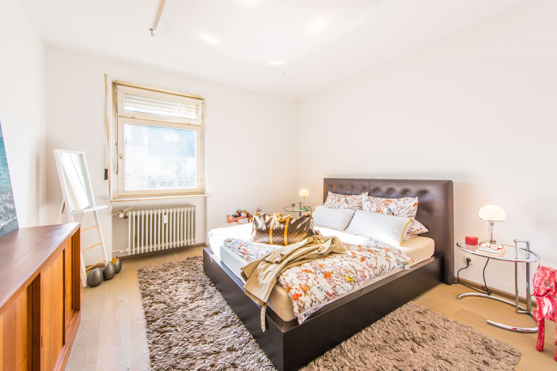 Schlafzimmer auf der Südseite als reiner Schlafraum - Oliver Reifferscheid - Immobilienmakler Darmstadt