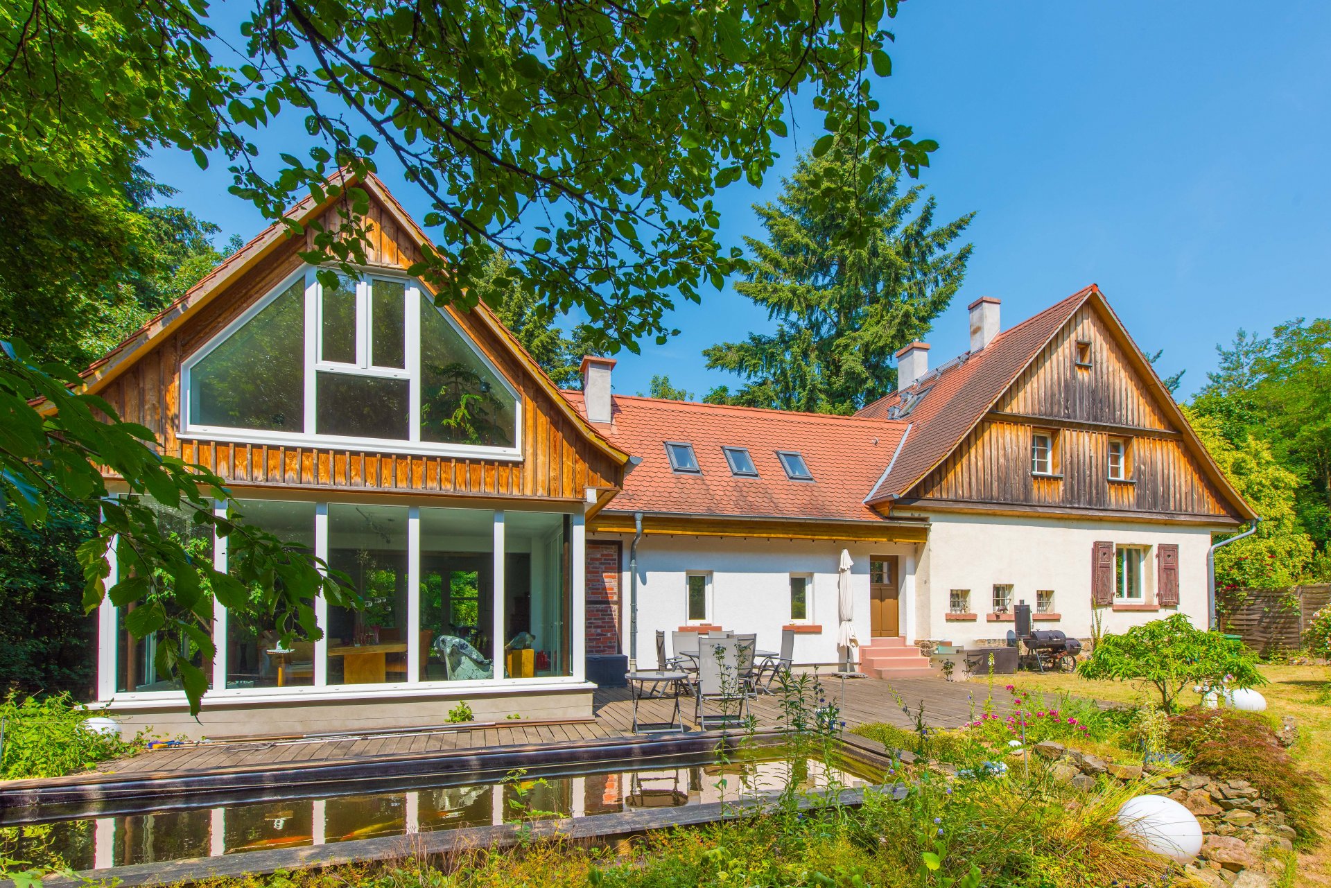 Darmstadt - Eberstadt - 100 jähriges Forsthaus an der alten Römerstraße 