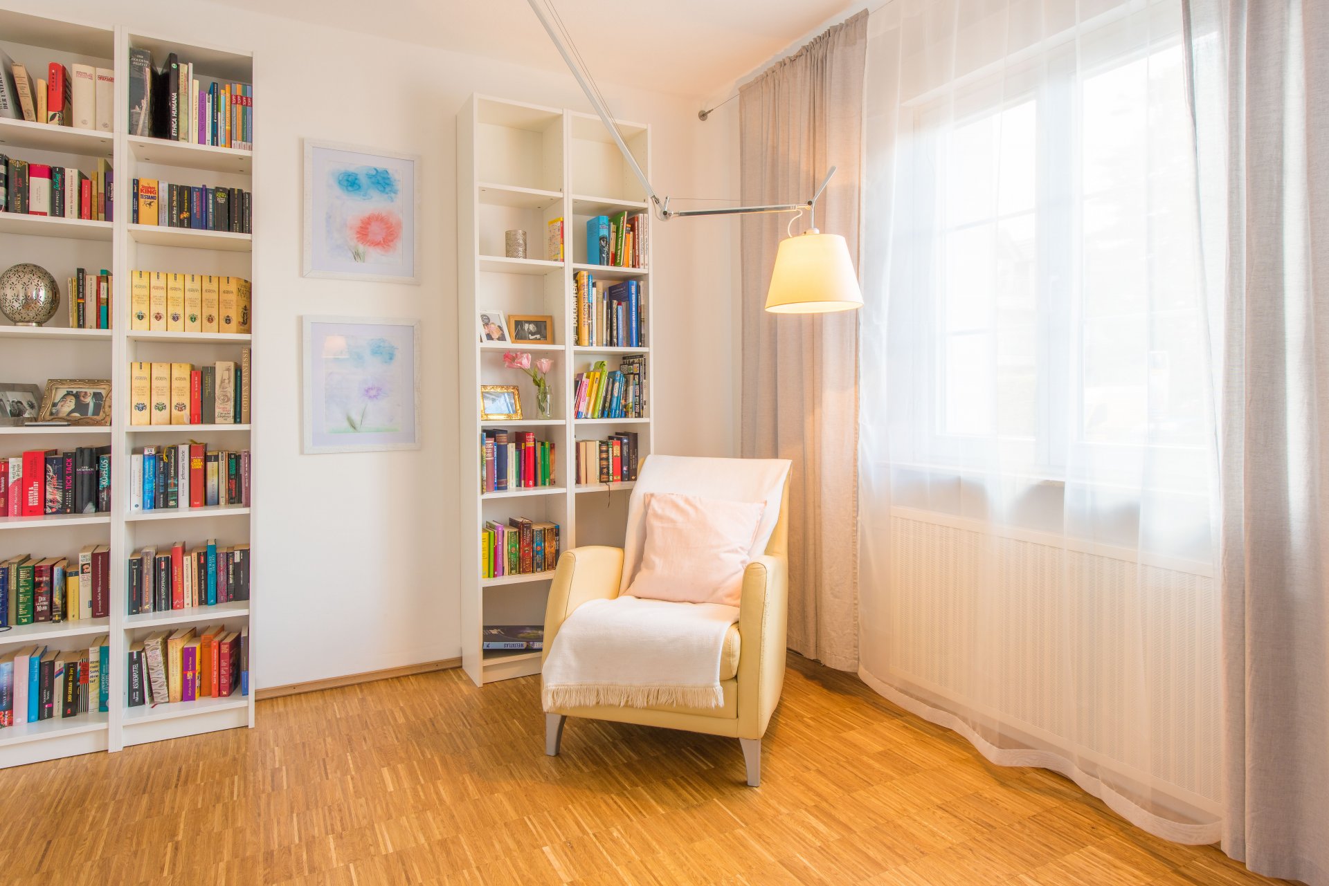 Lesen mit Kamin - Entspannung pur - Oliver Reifferscheid - Immobilienmakler Darmstadt