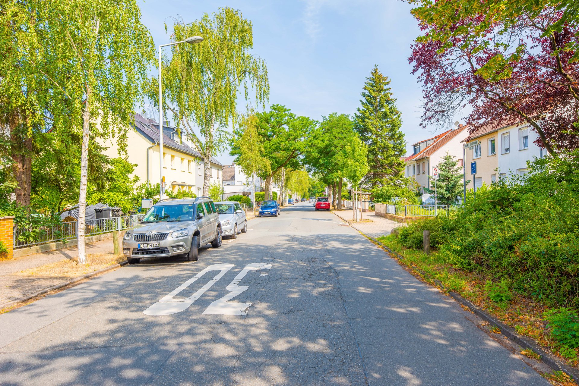 Tempo 30 Zome in der Birkenallee - Oliver Reifferscheid - Immobilienmakler Darmstadt