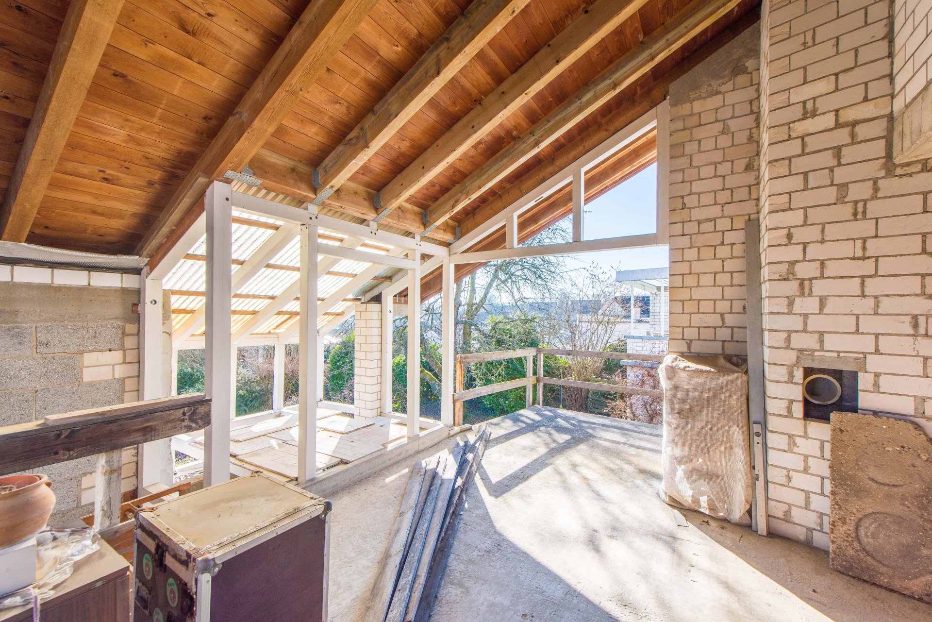 EG im Gartengeschoß mit Blick ins Tälchen - Oliver Reifferscheid - Immobilienmakler Darmstadt