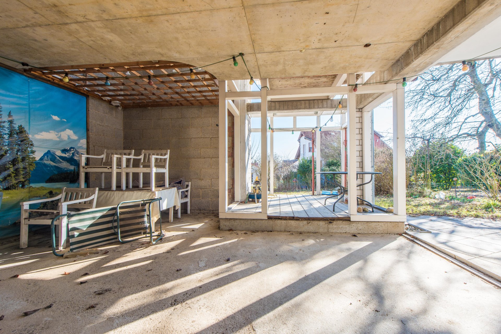 Gartengeschoß im Rohbbau - Oliver Reifferscheid - Immobilienmakler Darmstadt