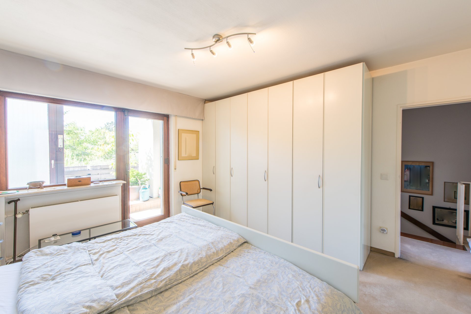 Elternschlafzimmer mit Penthausterrasse - Oliver Reifferscheid - Immobilienmakler Darmstadt