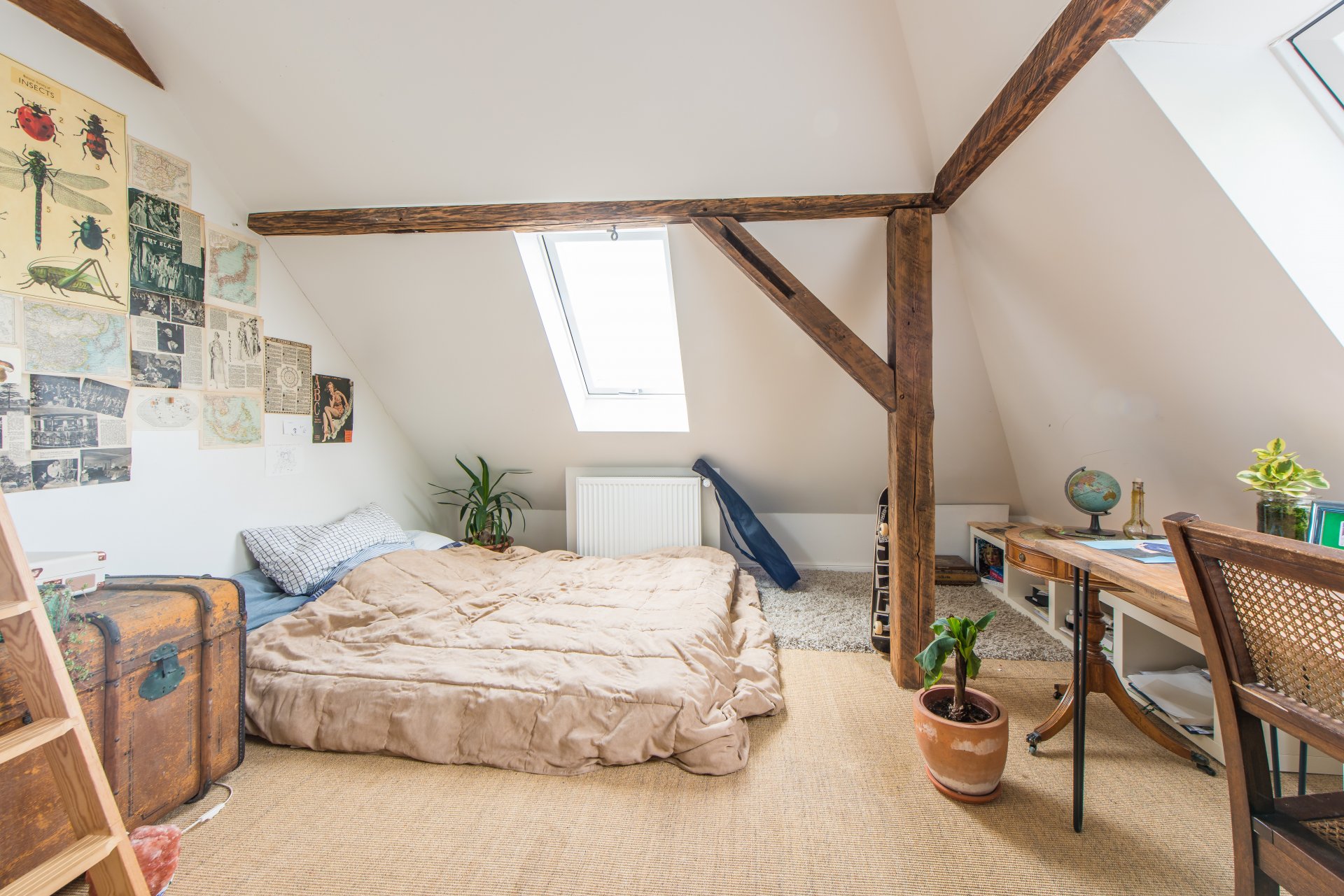 Kinderzimmer mit Schlafecke im Spitzboden - Oliver Reifferscheid - Immobilienmakler Darmstadt