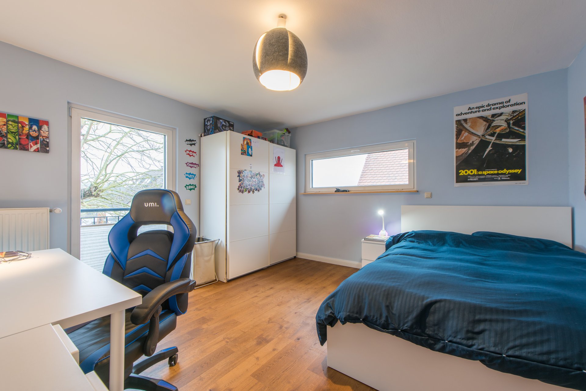 Kinderzimmer 2 mit Fenstertür - Oliver Reifferscheid - Immobilienmakler Darmstadt