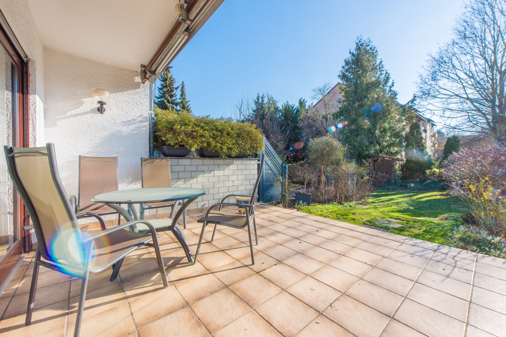 Südterrasse ohne Gegenüber - Oliver Reifferscheid - Immobilienmakler Darmstadt