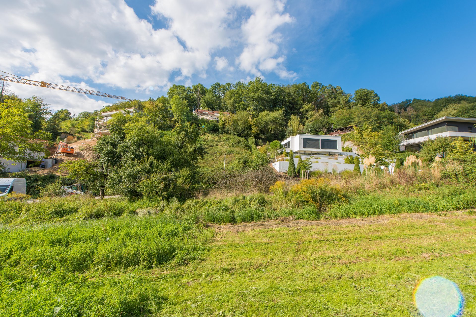 zur Bildergalerie Bensheim - Wunderschönes, sehr ruhig gelegenes Villengrundstück mit fantastischem Blick ins Grüne
