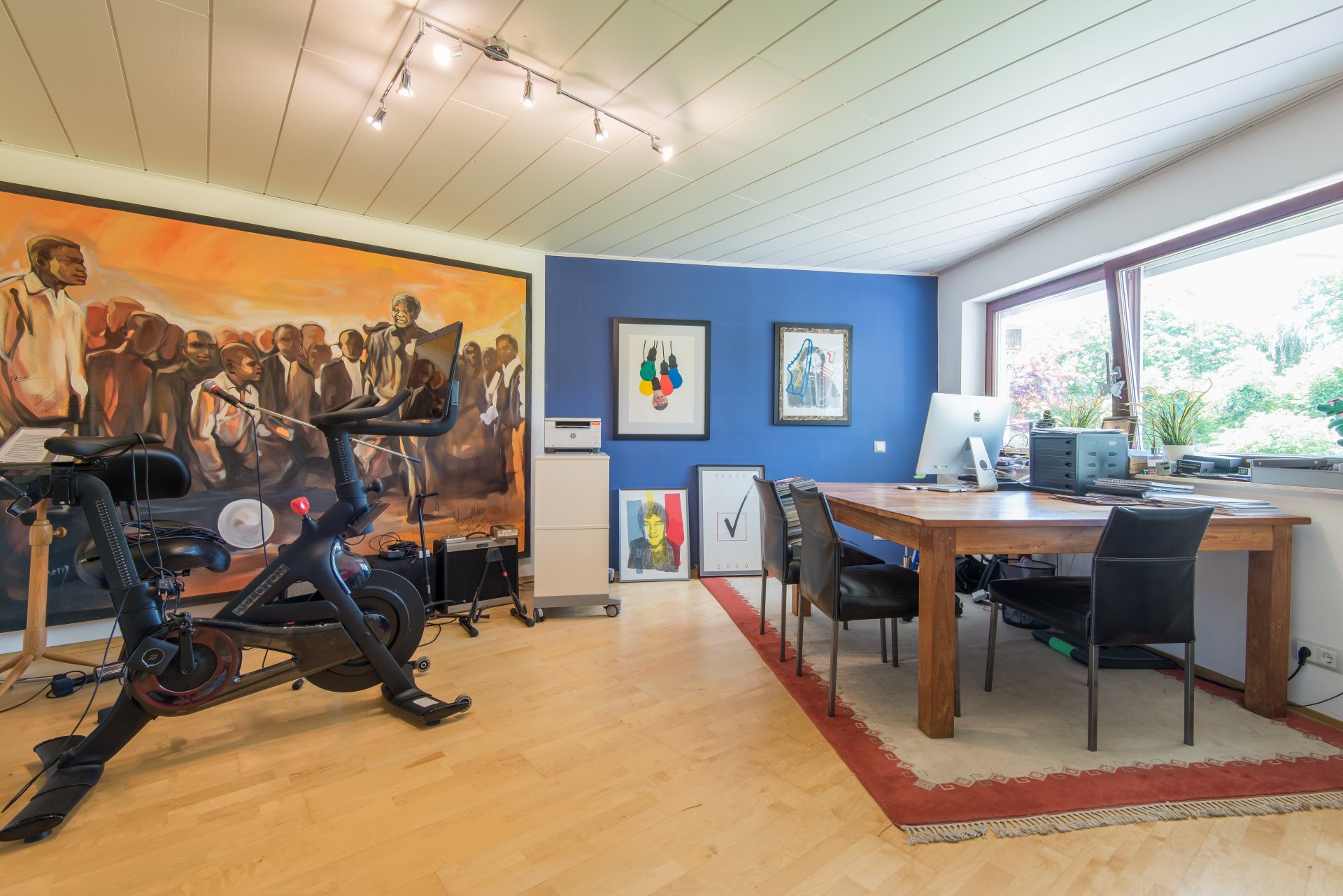 Schlafzimmer, Homeoffice in der Einliegerwohnung - Oliver Reifferscheid - Immobilienmakler Darmstadt