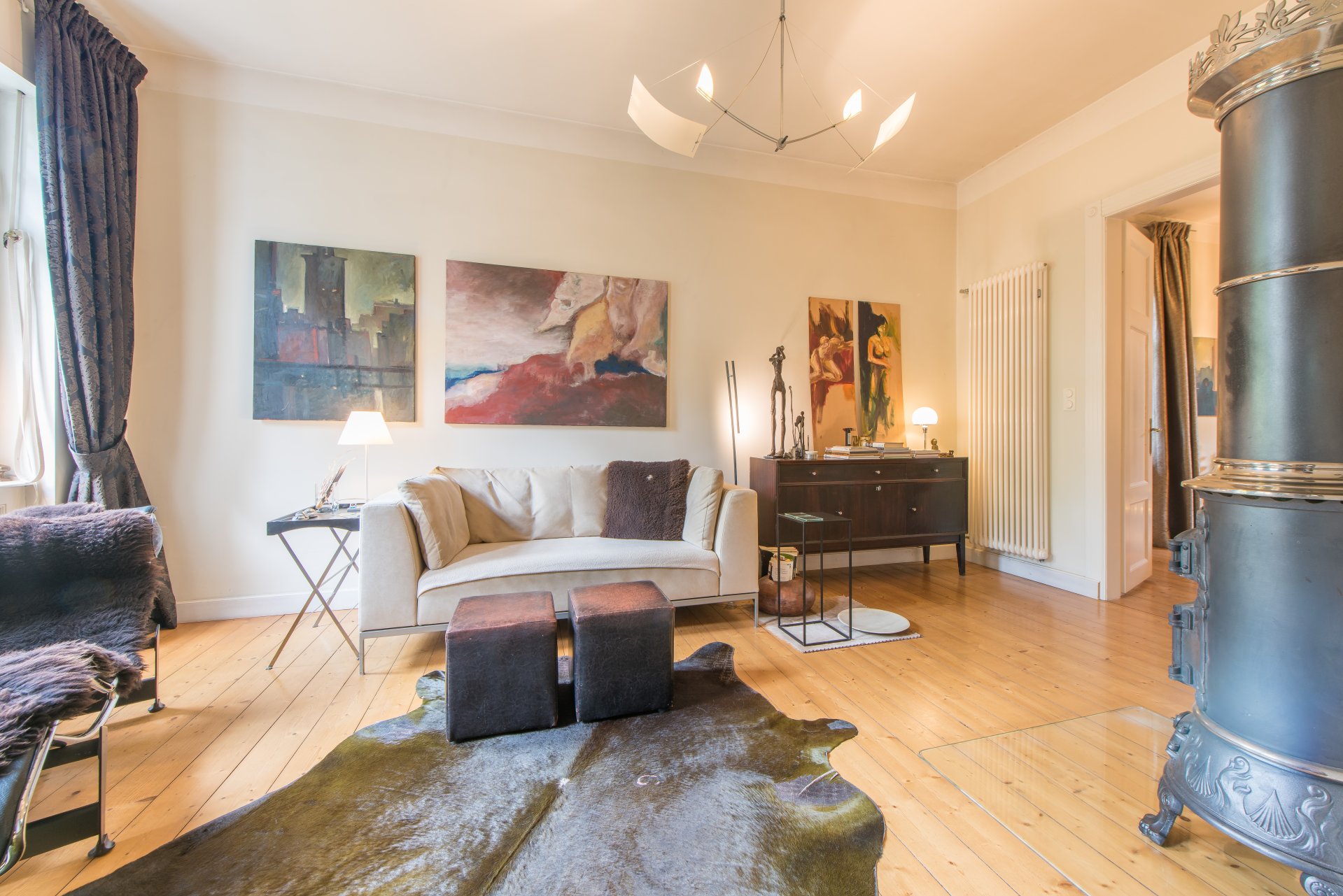 Dänischer Holzofen von ca. 1910 - Oliver Reifferscheid - Immobilienmakler Darmstadt