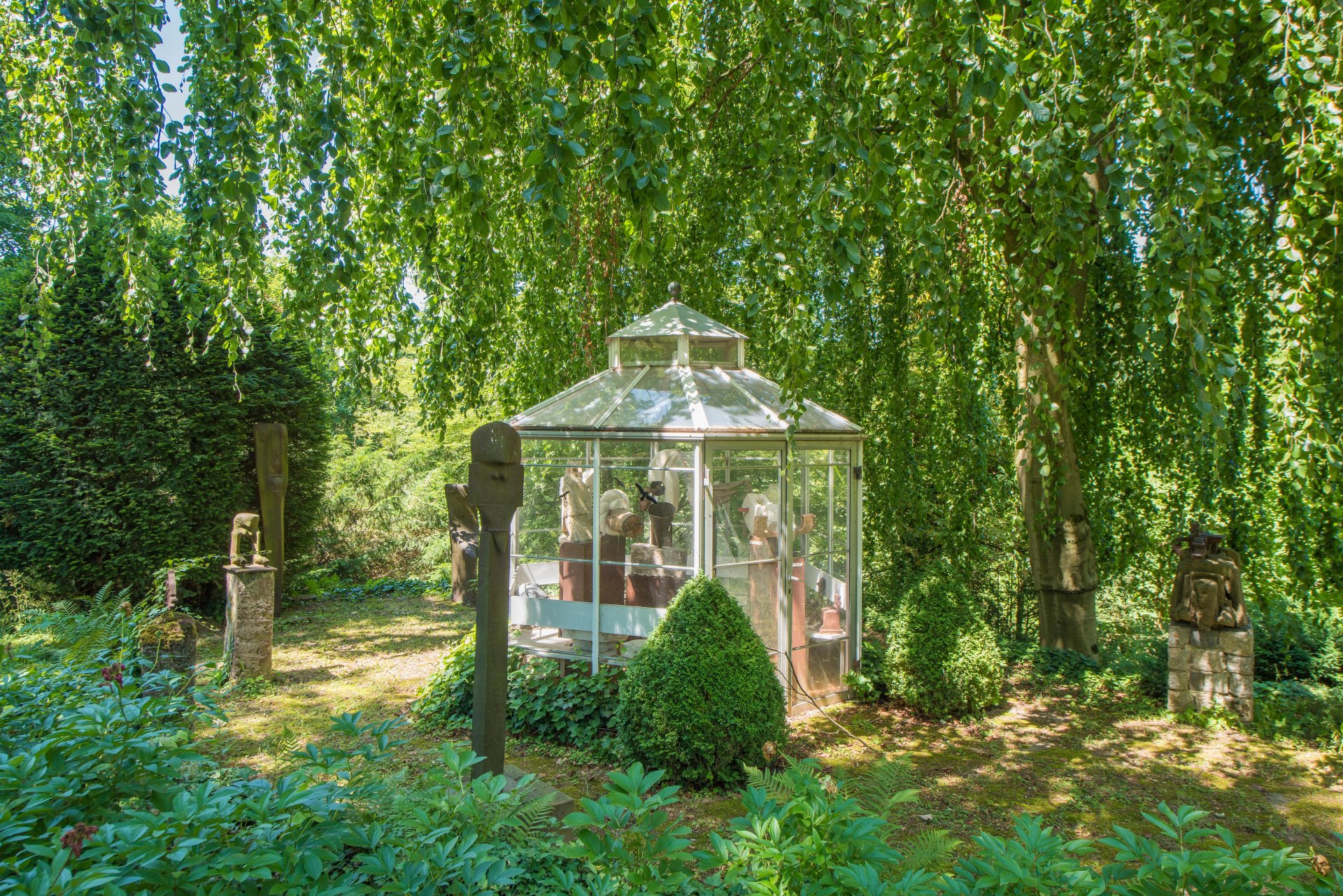 Alles für die Kunst. Der Pavillion ist im Preis enthalten - Oliver Reifferscheid - Immobilienmakler Darmstadt