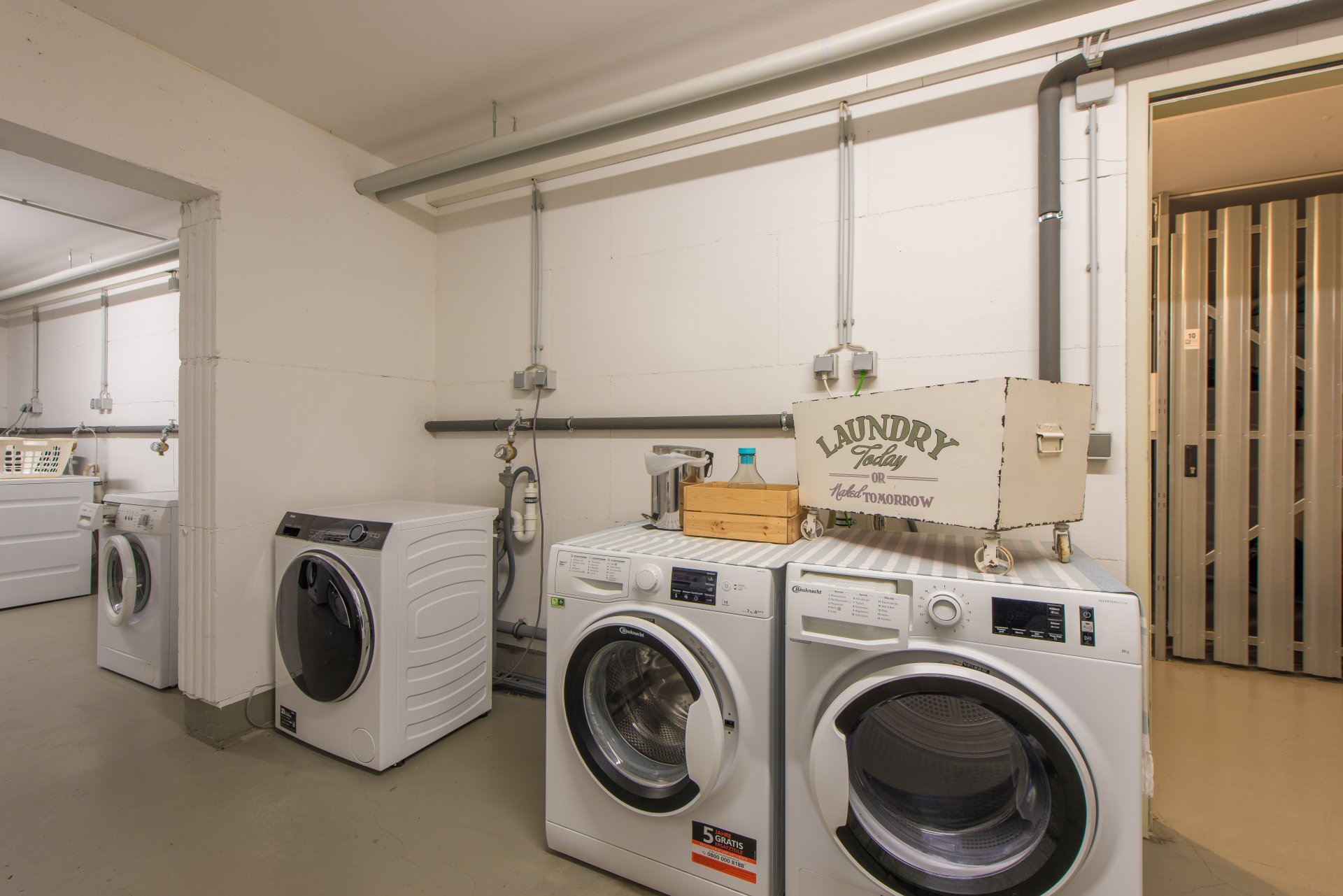 Wäsche im Keller bringt mehr Platz in der Wohnung - Oliver Reifferscheid - Immobilienmakler Darmstadt