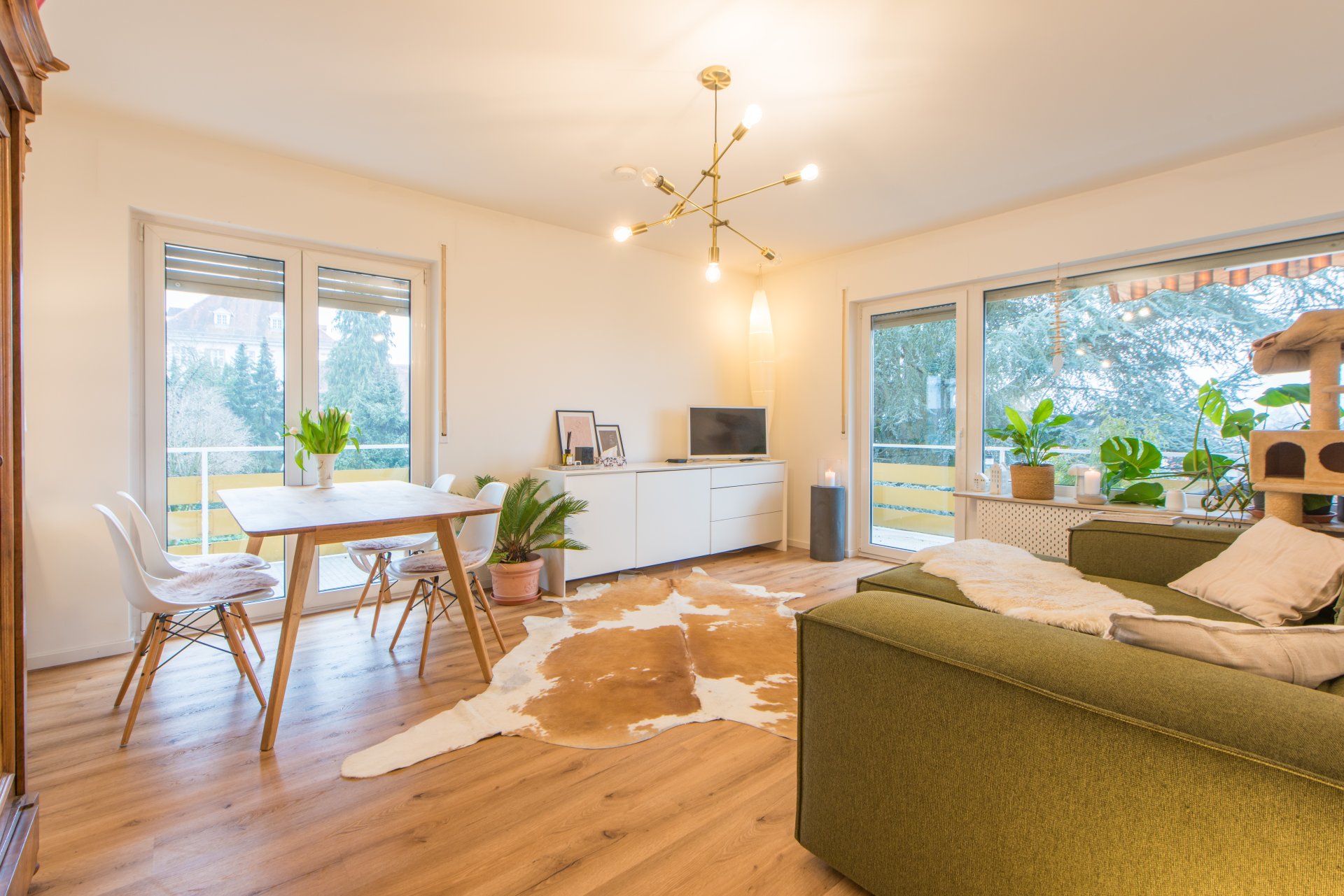 Weinheim - Nibelungenviertel, Mittag- und Abendsonne in gemütlicher Kuschelwohnung genießen