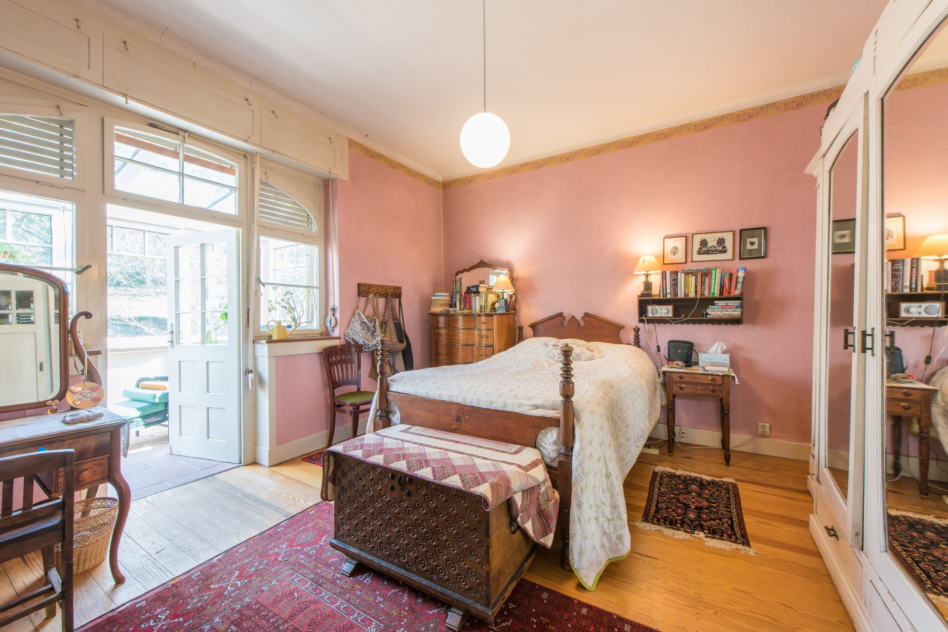 Elternschlafzimmer mit großem Wintergarten - Oliver Reifferscheid - Immobilienmakler Darmstadt