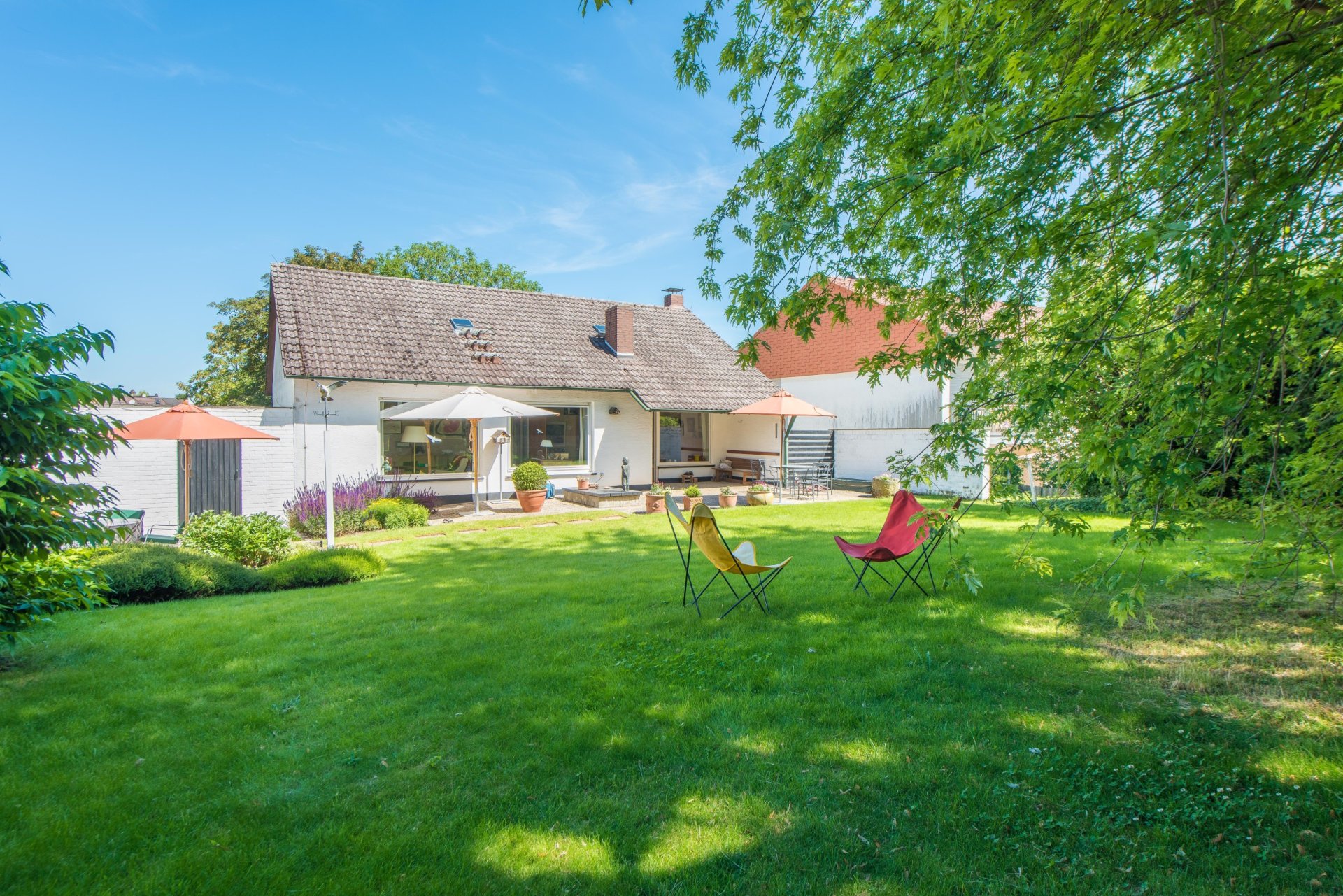 Roßdorf - Wunderbares Vintagehaus am Park mit super schönem, großen Garten 