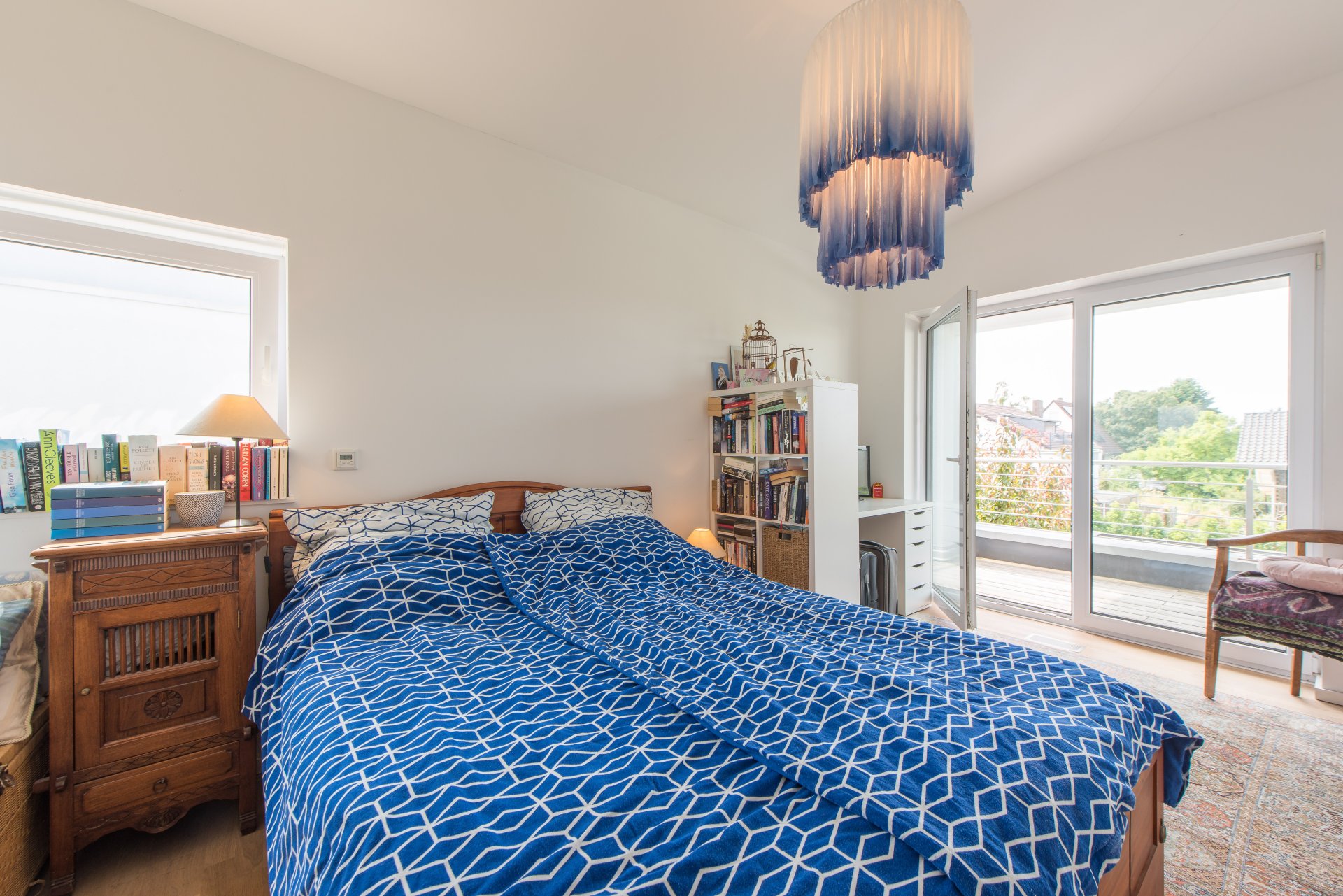 2. Schlafzimmer mit Bad en suite und Südterrasse - Oliver Reifferscheid - Immobilienmakler Darmstadt